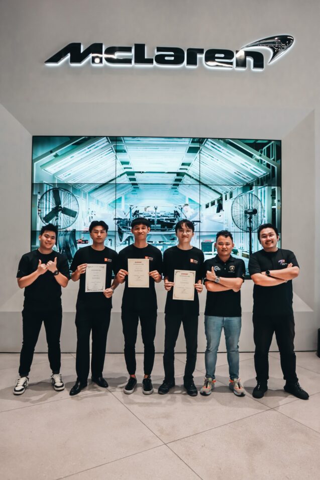 Mc Laren certification Techtra Automotive Academy Malaysia (10)