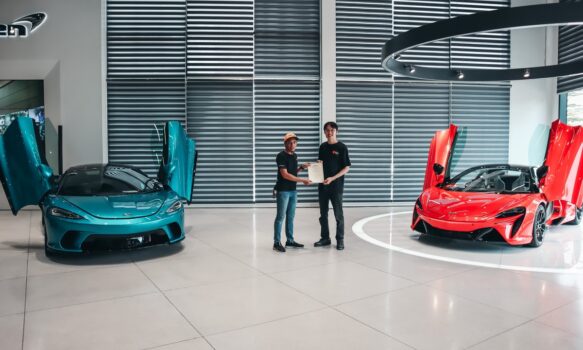 Mc Laren certification Techtra Automotive Academy Malaysia Selangor