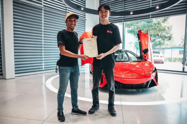 Mc Laren certification Techtra Automotive Academy Malaysia (3)-min Mc Laren certification Techtra Automotive Academy Malaysia Petaling Jaya