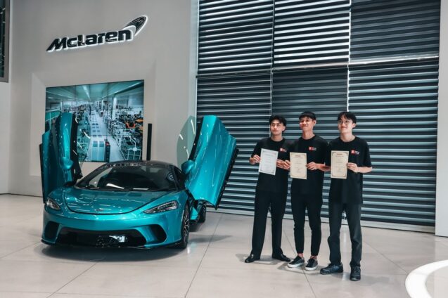 Mc Laren certification Techtra Automotive Academy Malaysia (8)-min Mc Laren certification Techtra Automotive Academy Malaysia Cheras