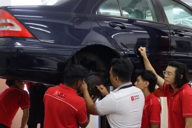 Techtra Automotive EV Class Course Study Repair in Malaysia for EV education (23) Techtra Automotive EV Class Course Study Repair in Malaysia for EV education Best auto college in Malaysia